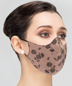 Mascarilla Adaptable Ballet Protección con Estampado Wear Moi
