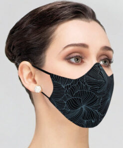 Mascarilla Adaptable Ballet Protección con Estampado Wear Moi