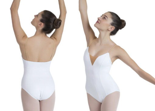 Maillot Ballet Escote Pico Corto Happy Dance