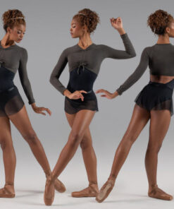 Top Frunce Ballet Rosa Ichika