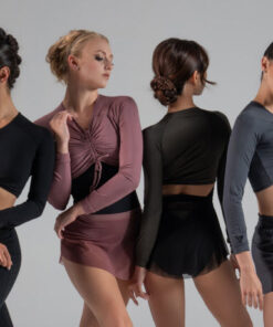 Top Frunce Ballet Rosa Ichika