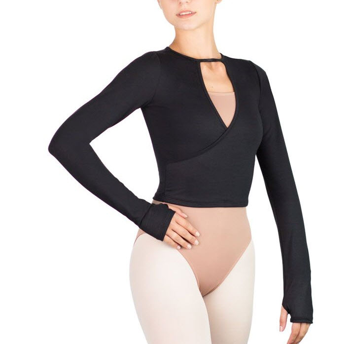 Top Cruzado Ballet Rosa Kaori