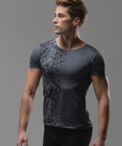 Camiseta Ballet Hombre Abrax Ballet Rosa