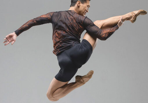 Camiseta Ballet Hombre Luca Ballet Rosa
