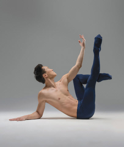 Malla Pie Ballet Hombre Jeremy Ballet Rosa