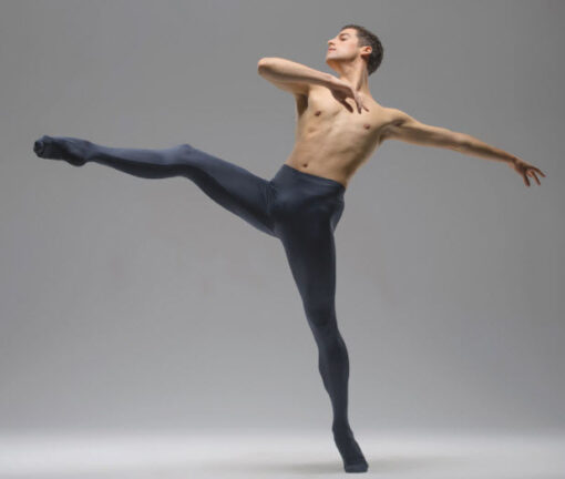 Malla Pie Ballet Hombre Jeremy Ballet Rosa