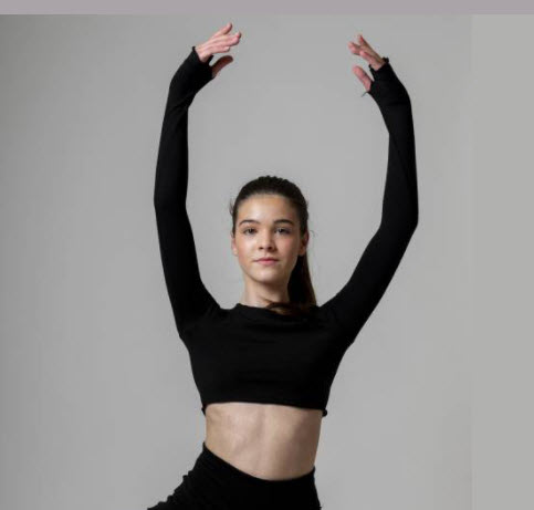 Top Danza Calentamiento Davedans Castres