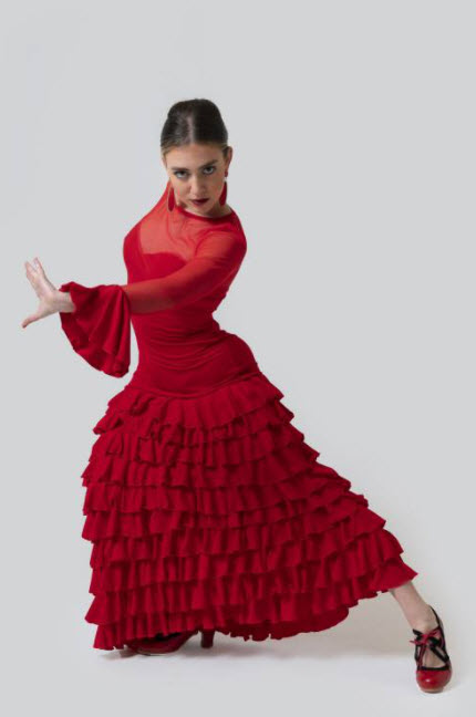 Vestido flamenca licra - Danza y Más