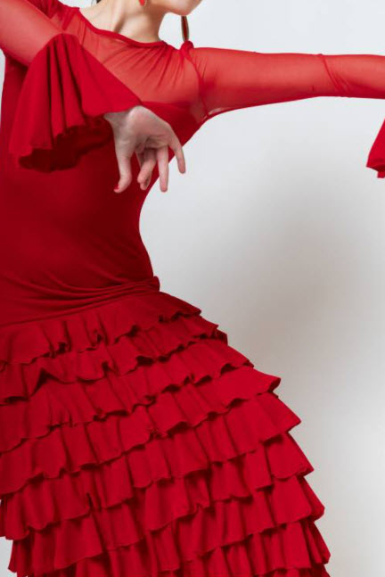 Vestido Flamenca Davedans Barletta para Comprar Online - Ropa Baile