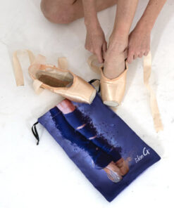 Bolsa Porta-puntas de Ballet Azul Transpirable Pointeshoes Bag Like G.