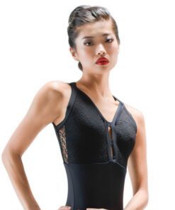Maillot Escote Ballet Rosa Charlotte
