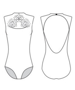Maillot Escote Ballet Rosa Bliss