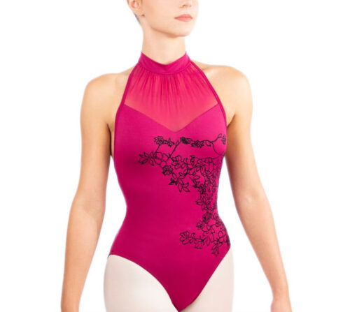 Maillot Cuello Ballet Rosa Edith