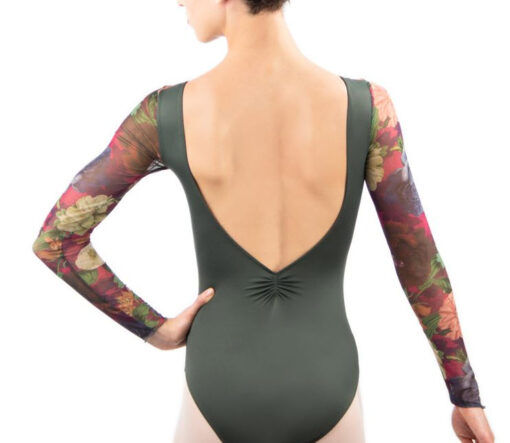 Maillot Manga Ballet Rosa Valentina