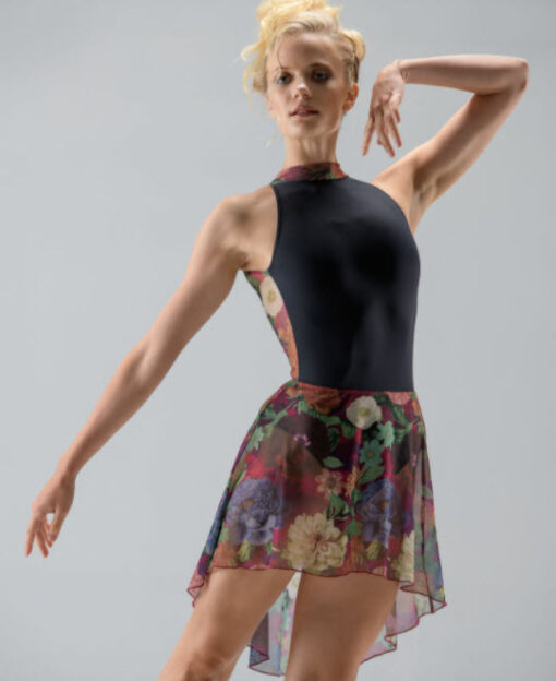 Falda Asimétrica Ballet Rosa Danica