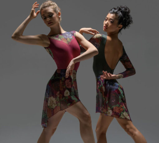 Falda Asimétrica Ballet Rosa Danica