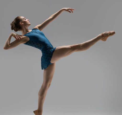 Falda Bordada Ballet Rosa Eliana