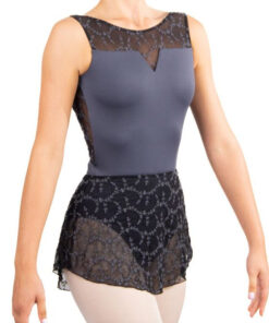 Falda Bordada Ballet Rosa Eliana
