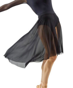 Falda Cascada Ballet Rosa Lumi