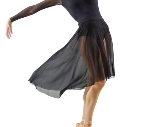 Falda Cascada Ballet Rosa Lumi
