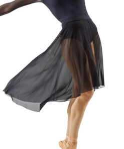 Falda Cascada Ballet Rosa Lumi