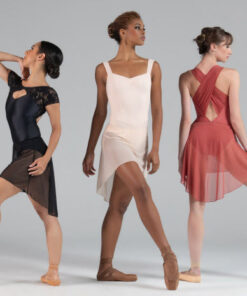 Falda Asimétrica Ballet Rosa Ninette