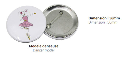 Pines de Ballet Dansez Vous Badges