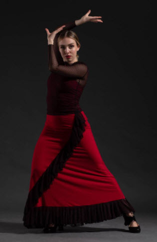 Falda Flamenca Davedans Manuela