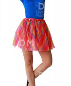 Falda de Ballet Tul Media Multicolor