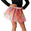 Falda de Ballet Tul Corta Multicolor