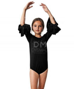 Maillot Flamenco Manga Doble Volante Infantil