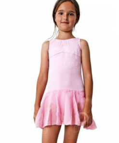 Maillot de Ballet Infantil con Falda Tirante Ancho