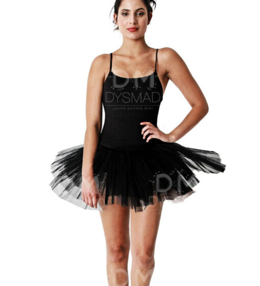 Maillot con Tutu de Ballet Adulto Básico