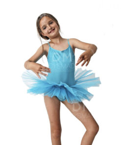 Maillot con Tutu de Ballet Infantil Básico