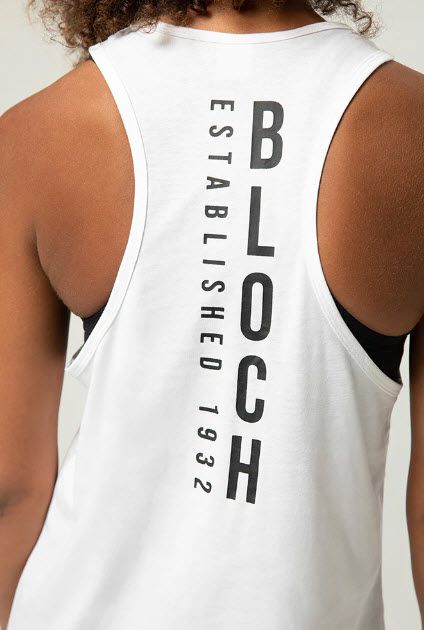 Camiseta Danza Sin Mangas Logotipo Bloch