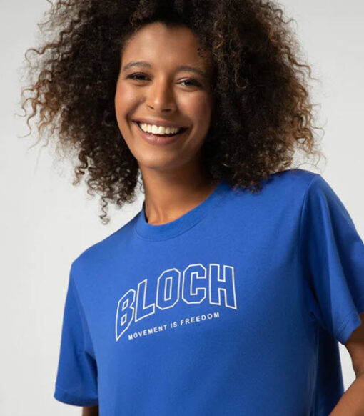 Camiseta Corta Danza Logotipo Bloch