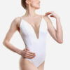 Maillot Ballet Silver Swan Escote pico