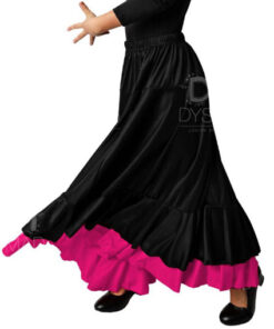 Falda Flamenco 2 Volantes Infantil