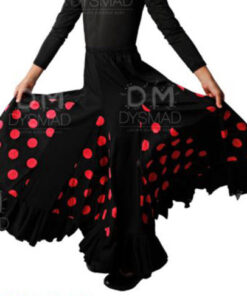 Falda Flamenco Quillas y Lunares Infantil