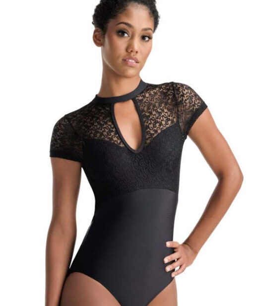 Maillot Manga Japonesa Ballet Rosa Nicolette