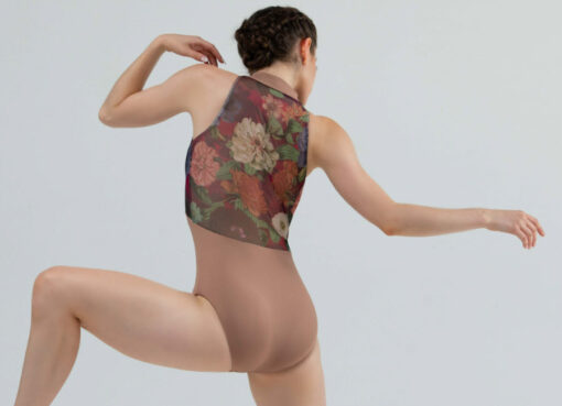 Maillot Escote Ballet Rosa Hazel