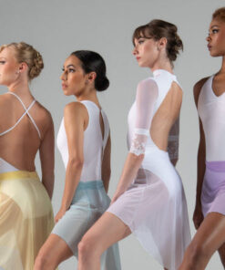 Falda Frunce Ballet Rosa Millie