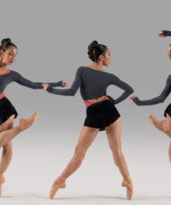 Top Cruce Ballet Rosa Mio