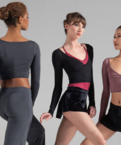 Top Cruce Ballet Rosa Mio