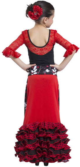Falda Flamenca Volantes Happy Dance