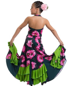 Falda Flamenca Flores Happy Dance