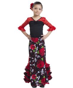 Falda Flamenca Volantes Happy Dance