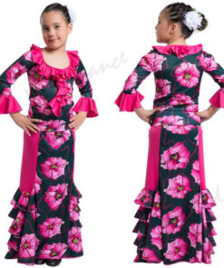 Falda Flamenca Rosas Happy Dance