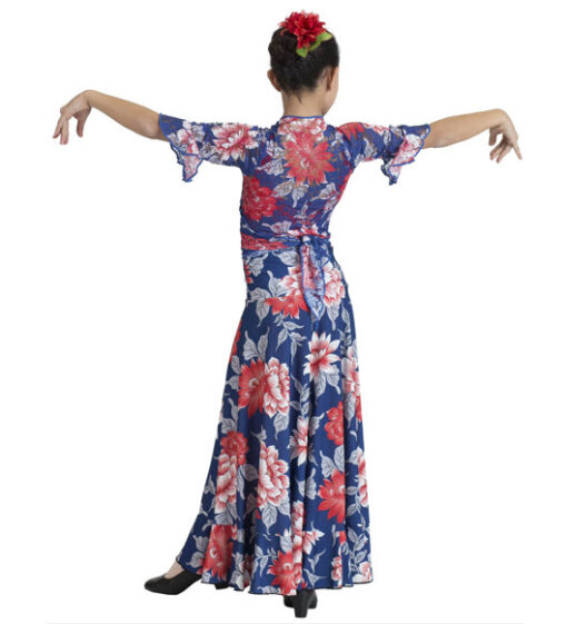 Falda Flamenca Salvia Happy Dance