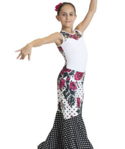 Falda Flamenco Topitos Happy Dance